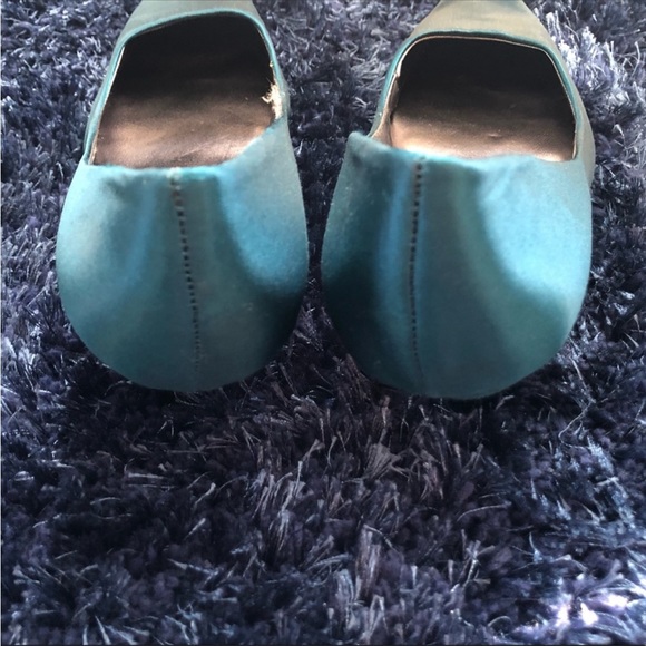 Nine West Teal color Shoes &Purse Set - Picture 7 of 12